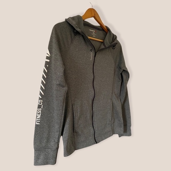 Reebok Zip-up Athletic Running Hoodie XS - Picture 3 of 7